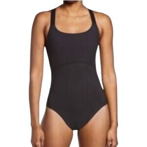 Thinx Leotard Black Super Absorbent Women's S Period Activewear Dance NEW